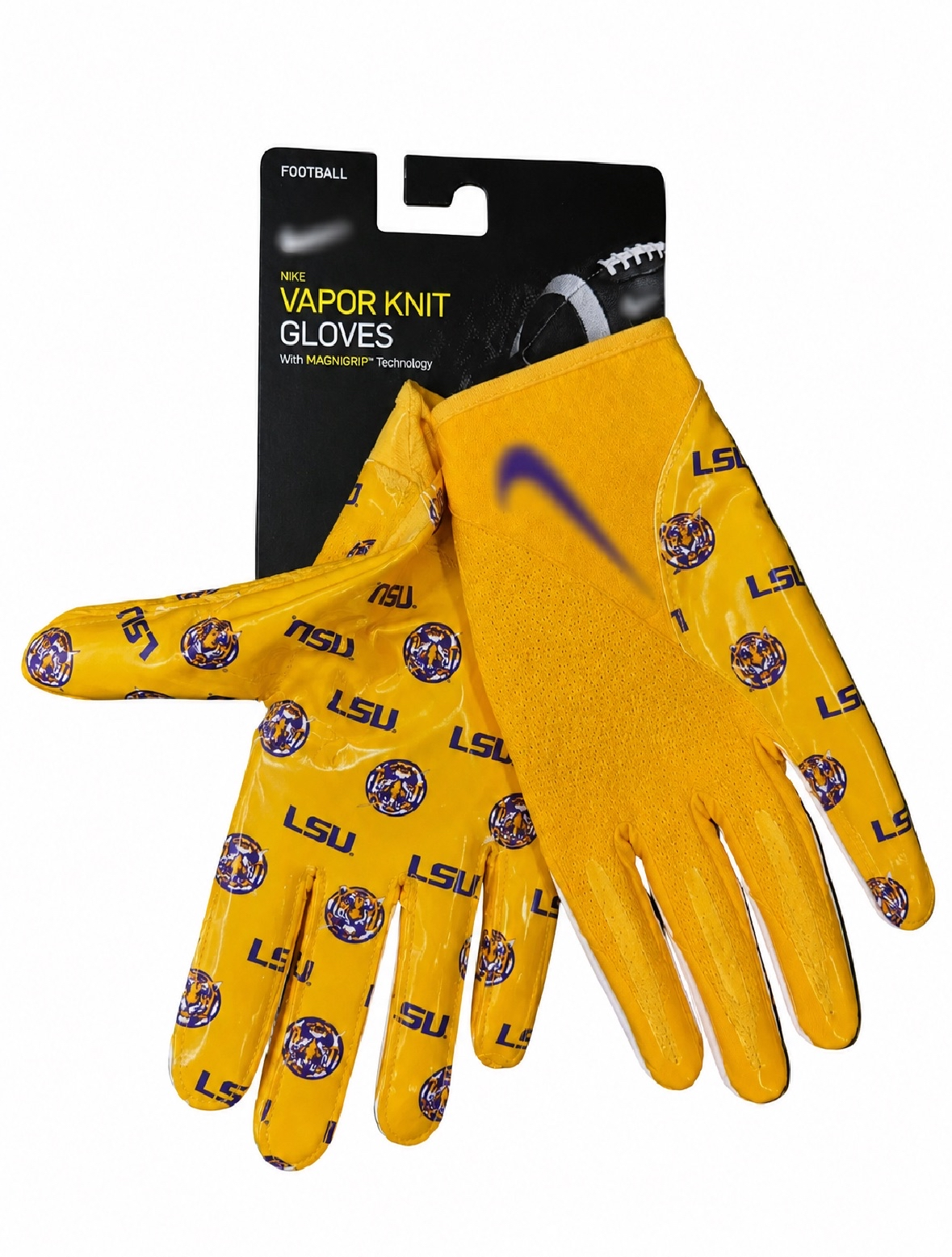 Louis1ana Football Gloves